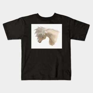 Cream Horse Kids T-Shirt